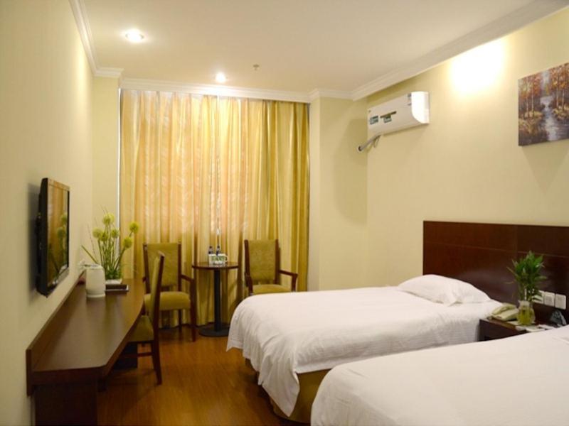 Greentree Inn Jiangsu Nantong Rugao Haiyang Road Tiancheng Business Hotel Bagian luar foto