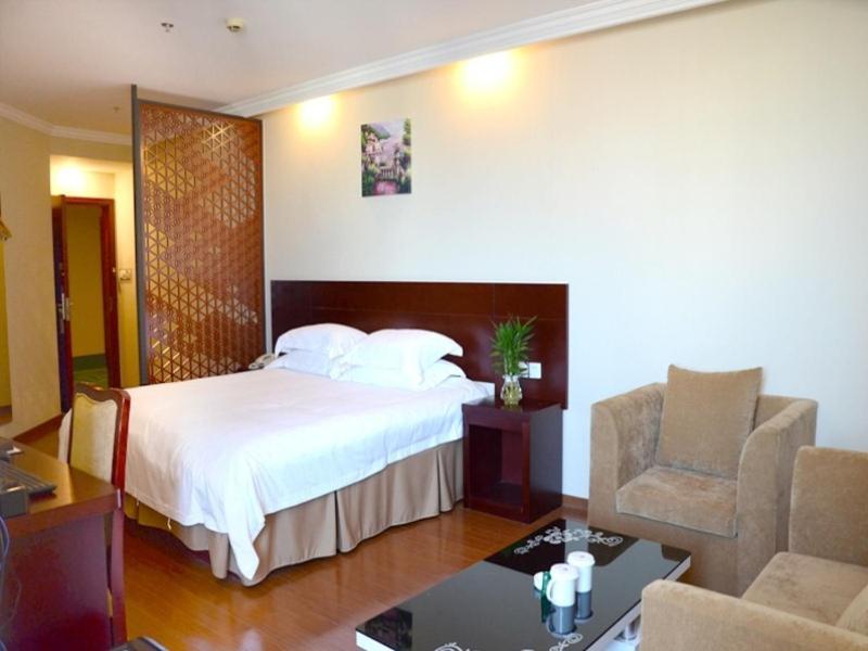 Greentree Inn Jiangsu Nantong Rugao Haiyang Road Tiancheng Business Hotel Bagian luar foto