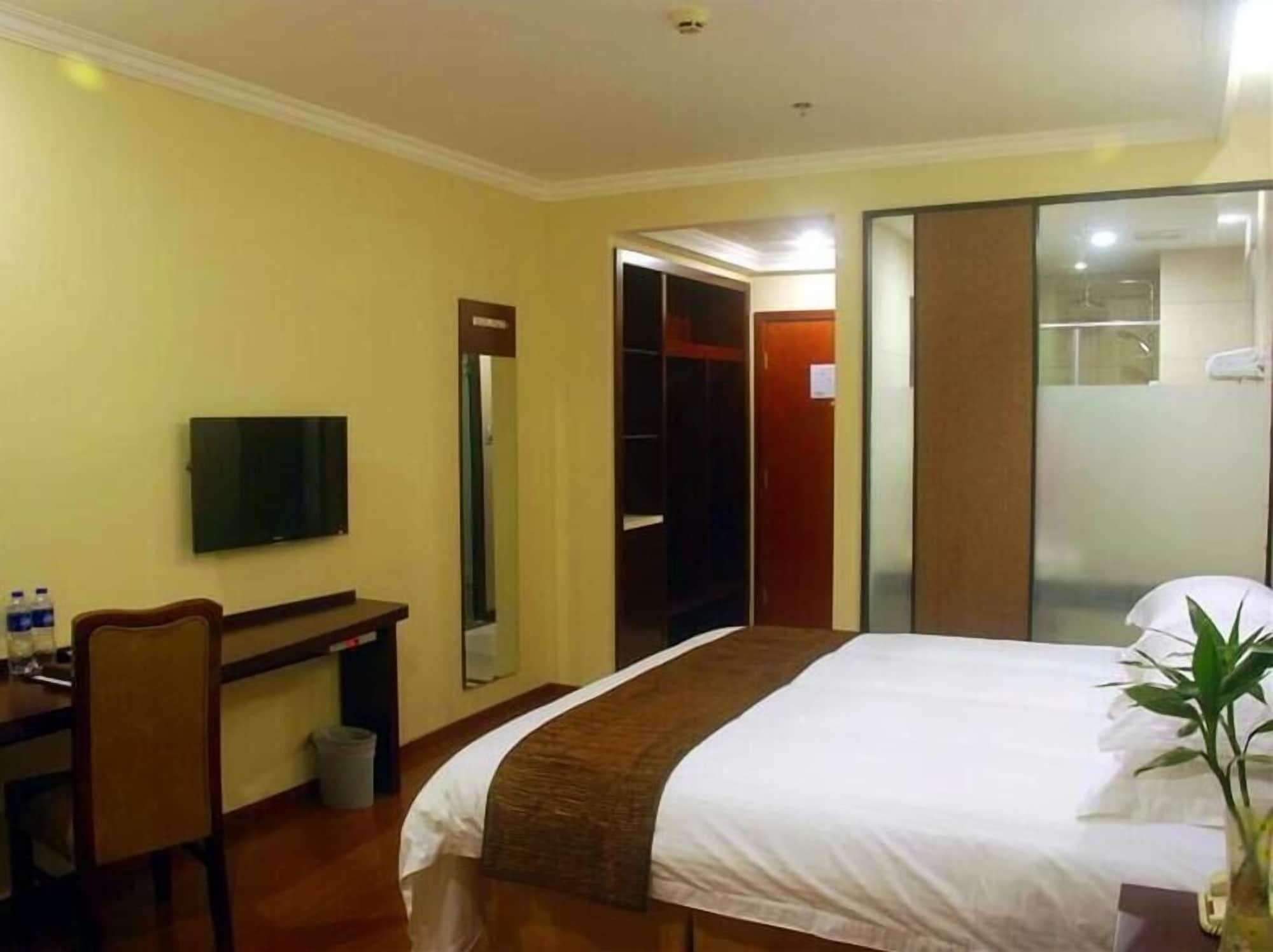 Greentree Inn Jiangsu Nantong Rugao Haiyang Road Tiancheng Business Hotel Bagian luar foto
