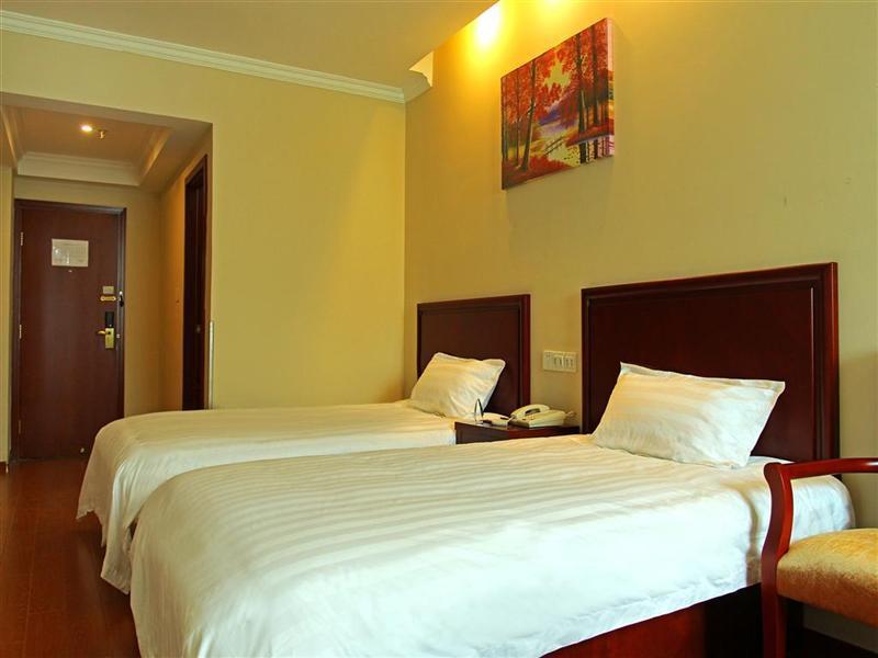 Greentree Inn Jiangsu Nantong Rugao Haiyang Road Tiancheng Business Hotel Bagian luar foto