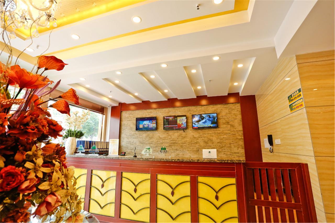 Greentree Inn Jiangsu Nantong Rugao Haiyang Road Tiancheng Business Hotel Bagian luar foto