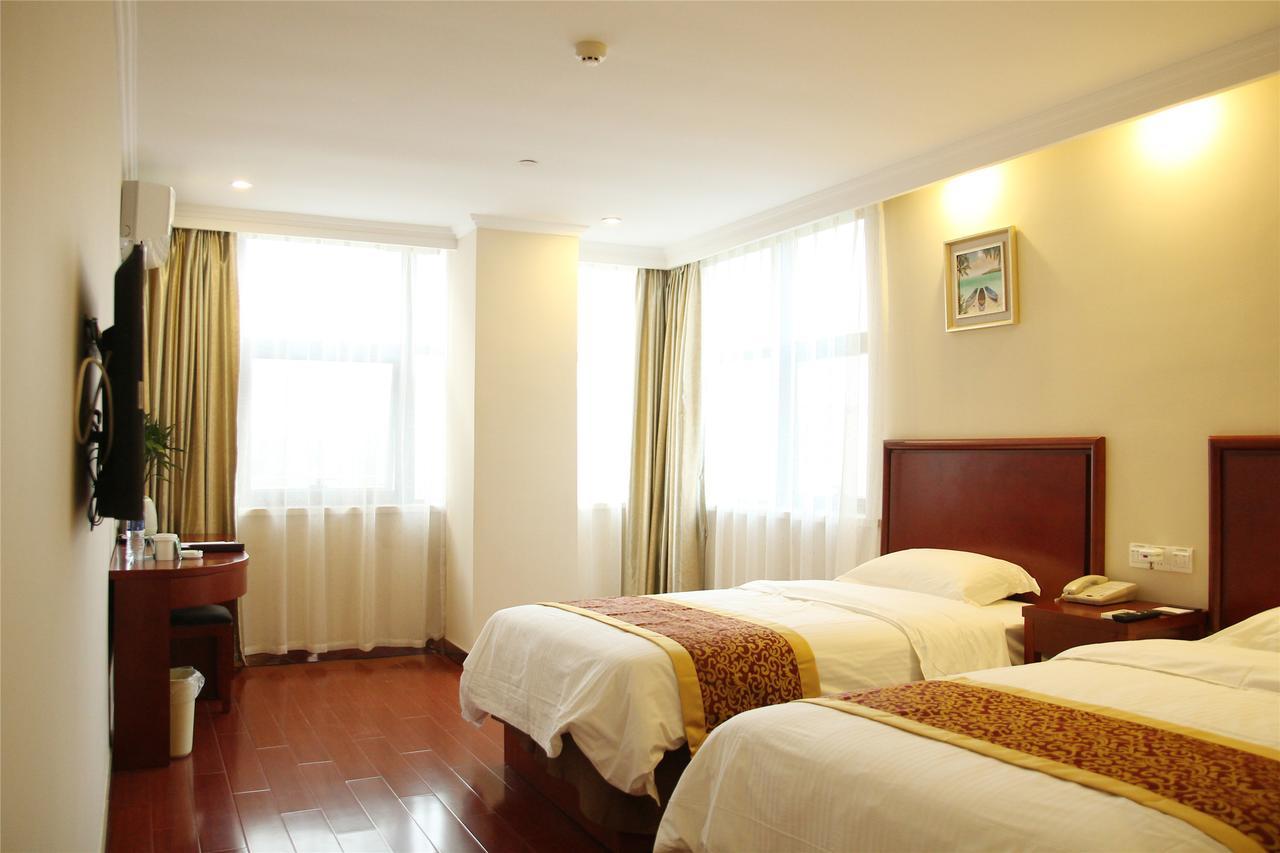 Greentree Inn Jiangsu Nantong Rugao Haiyang Road Tiancheng Business Hotel Bagian luar foto