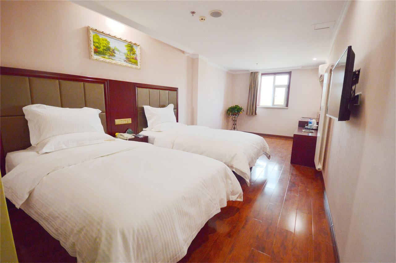 Greentree Inn Jiangsu Nantong Rugao Haiyang Road Tiancheng Business Hotel Bagian luar foto
