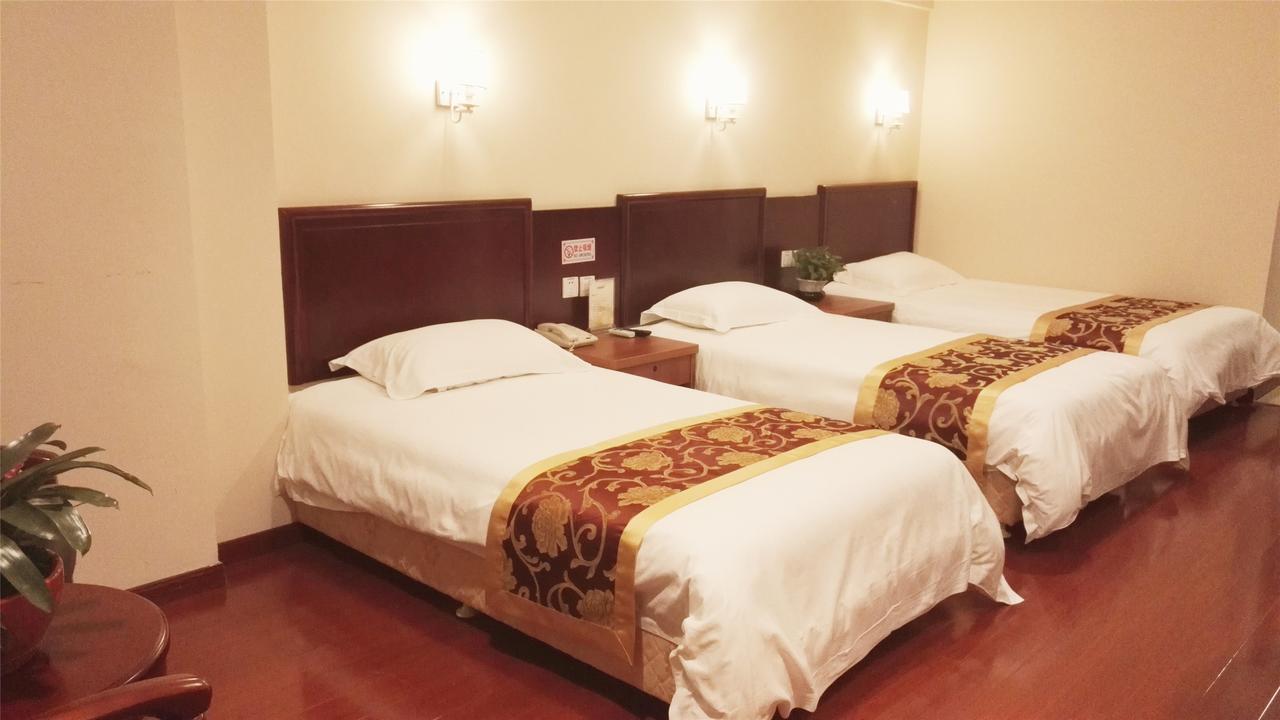 Greentree Inn Jiangsu Nantong Rugao Haiyang Road Tiancheng Business Hotel Bagian luar foto