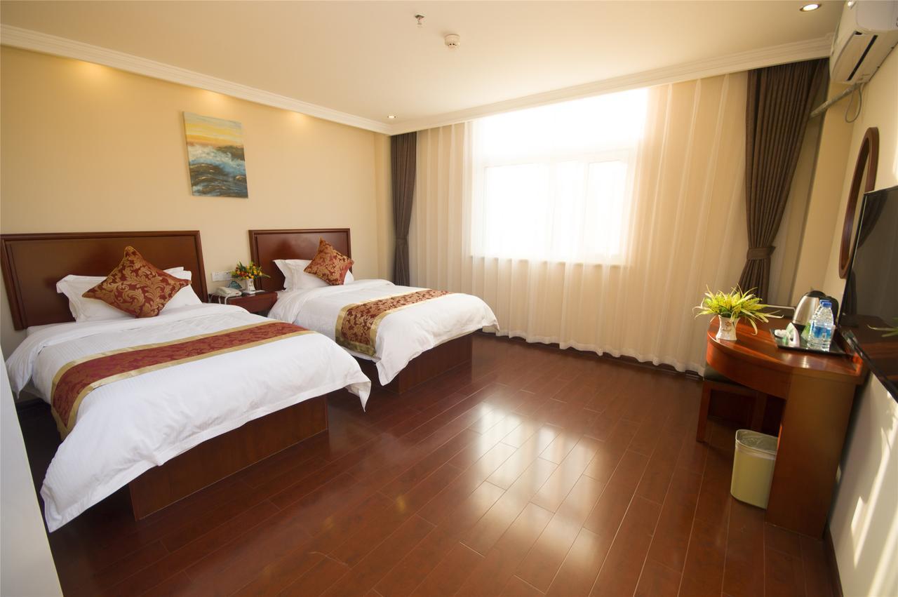 Greentree Inn Jiangsu Nantong Rugao Haiyang Road Tiancheng Business Hotel Bagian luar foto