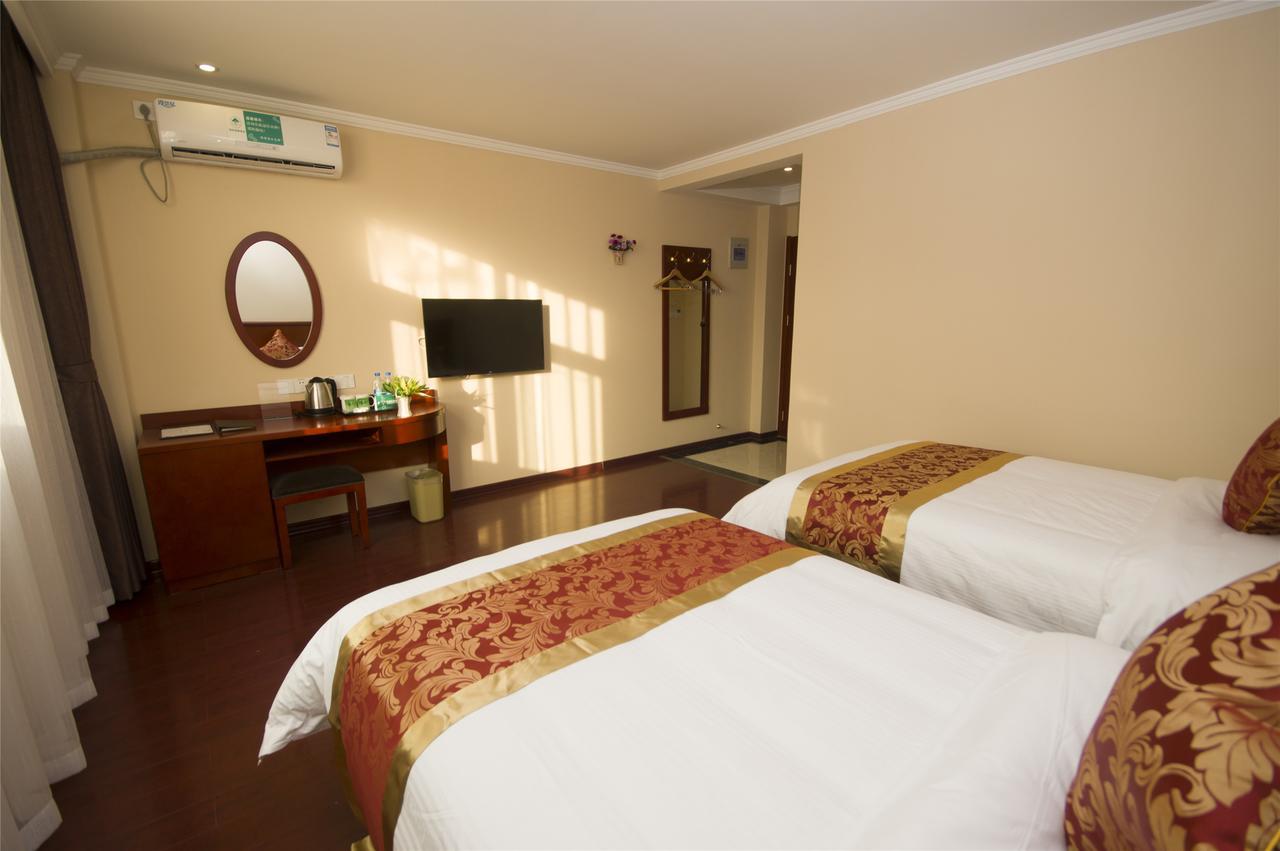 Greentree Inn Jiangsu Nantong Rugao Haiyang Road Tiancheng Business Hotel Bagian luar foto